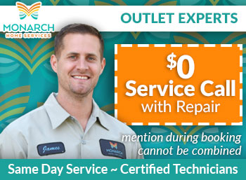 fresno outlets repair Monarch Home Services
